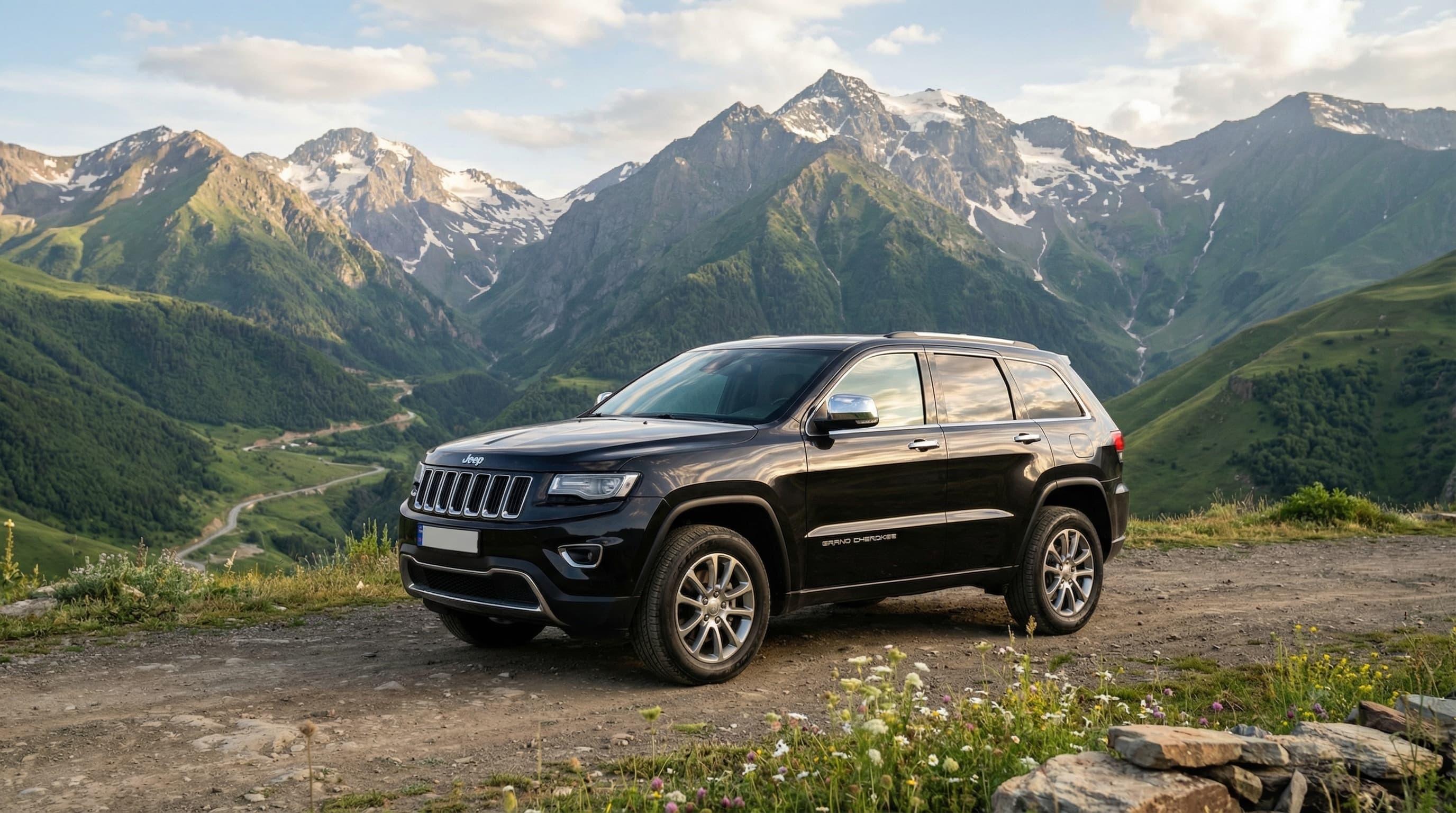 Jeep Grand Cherokee (Luxury SUV) — premium tour vehicle by Midi Travel Georgia